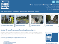 Modal Group Ltd website front page